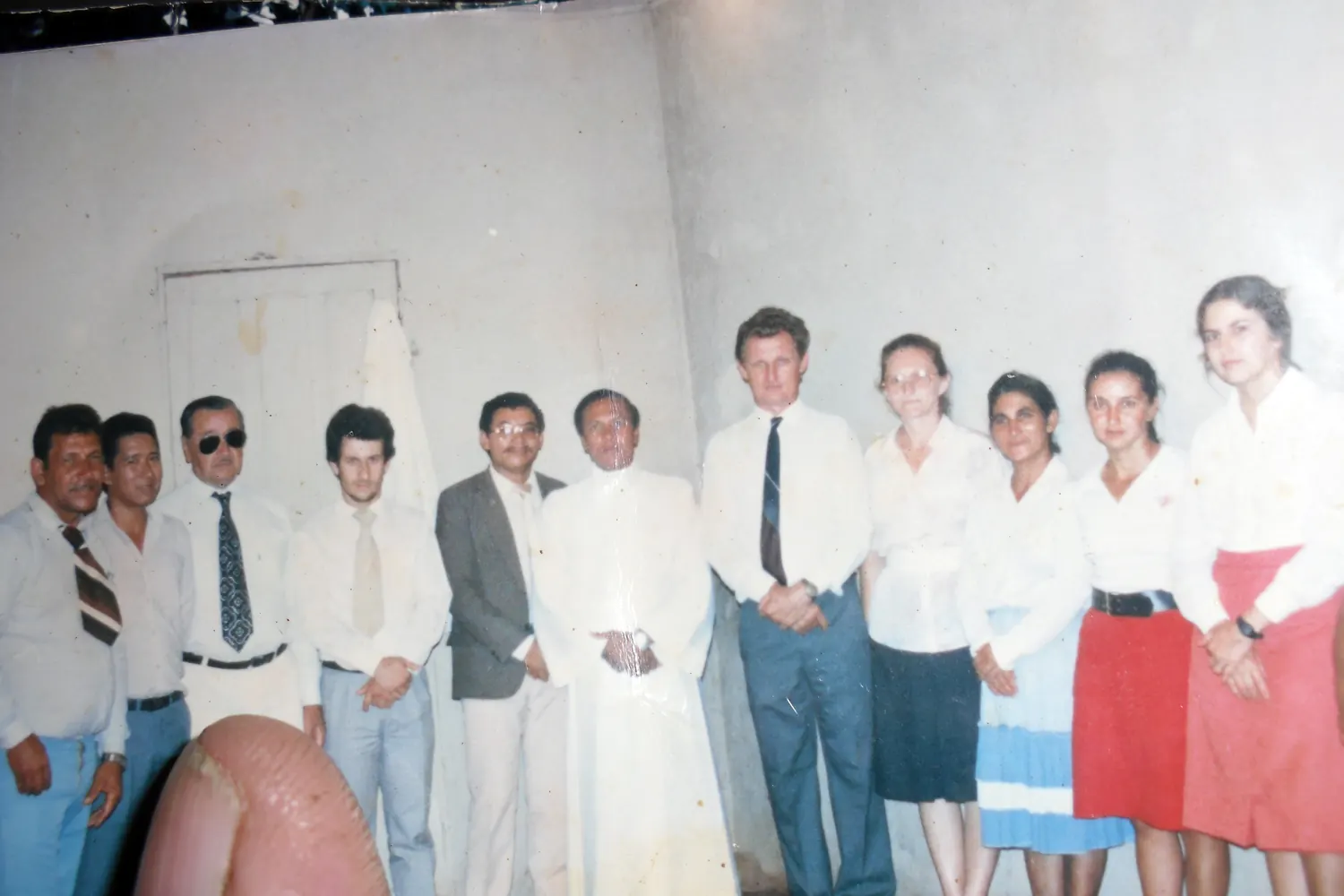 Recordações da caminhada da igreja